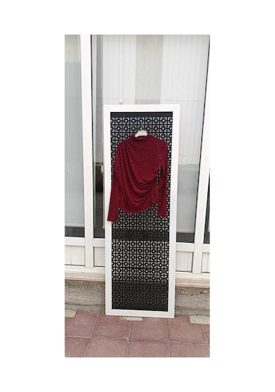 Çınar Boutique Taşlı Bluz Kırmızı Kırmızı
