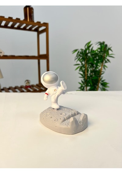 Favora Gri Astronot Telefon Tutacağı Model A