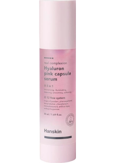 Hanskin Hyaluron Pink Capsule Serum 50 Ml
