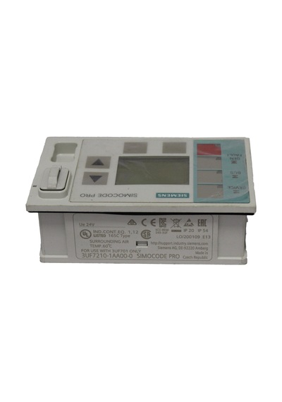 Operator Panel With Display For Measured Values Ye