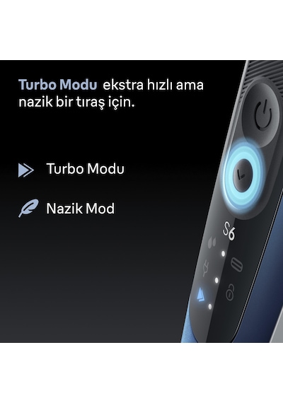 Braun Series 6 Elektrikli Tıraş Makinesi, Islak Ve Kuru, Hassas Düzeltici Başlık, 62-b1200s 1 Saat