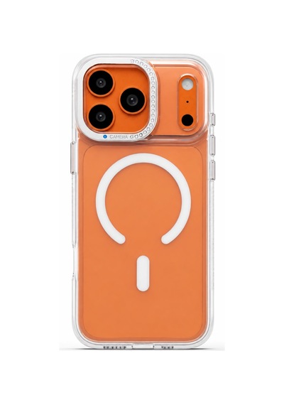 Nettech Apple İphone 17 Pro Max Uyumlu Taşlı Seri Arka Koruma Kılıf - Pembe