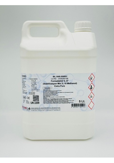 Biorad Formaldehit %37 Ekstra Pure 5 L