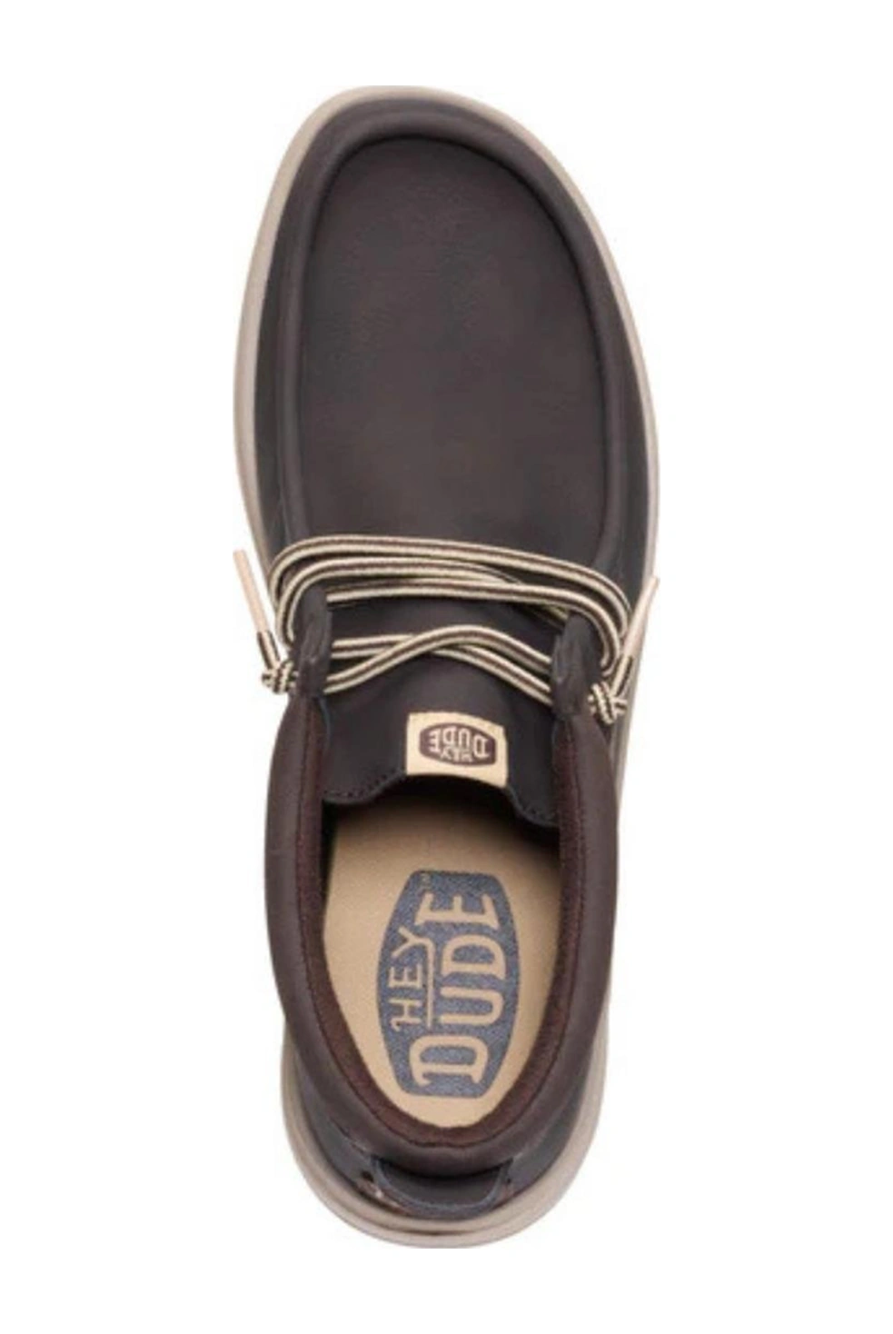 HEY DUDE Wally Mid Gripr Classic Kahverengi Erkek Ayakkabı-10843 Kahverengi