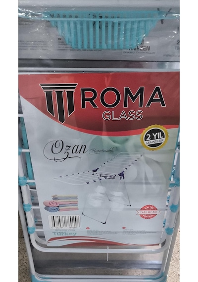 White Laundry Dryer, Beyaz Elbise Kurutmalık Çok Renkli