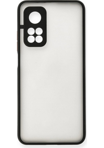 Xiaomi Mi 10t Kılıf Montreal Silikon Kapak - Siyah -