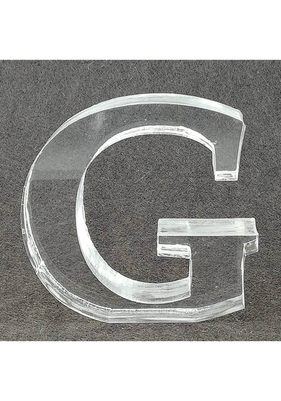 G Harfi Şeklinde Silikon Epoksi Kalıbı 8.5x8x2 Cm 6