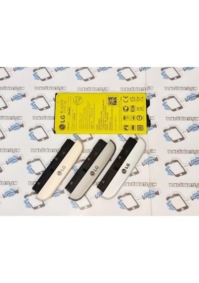 Lg G5 Buzzer Alt Kapak Full+şarj Soketi+batarya Pil 236542640