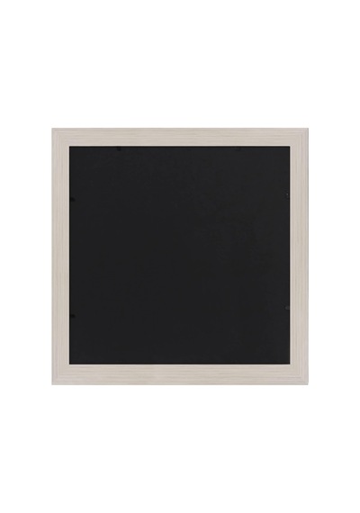 28x28 Cm Resim Çerçevesi, Açık Ahşap, Kırılmaz Camlı, 20x20 Cm Mat İle, Duvar İçin