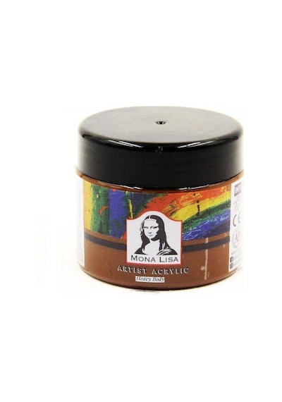 Akrilik Boya 125 Ml Renk Seçenekli 1 Adet Monalisa 125 Ml Akrilik Boya 1 Adet Brunt Umber