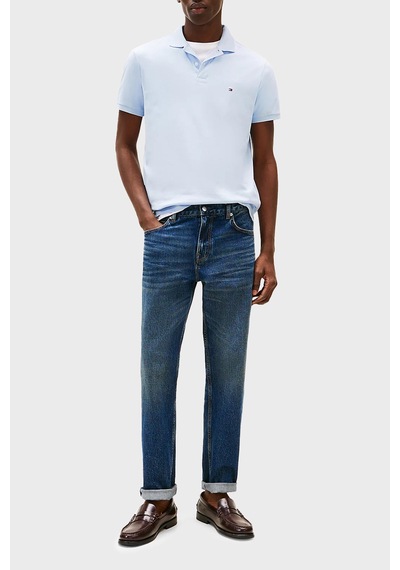 Tommy Hilfiger Erkek Polo Yaka T Shirt Mw0mw39994 C1o Açık Mavi Açik Mavi