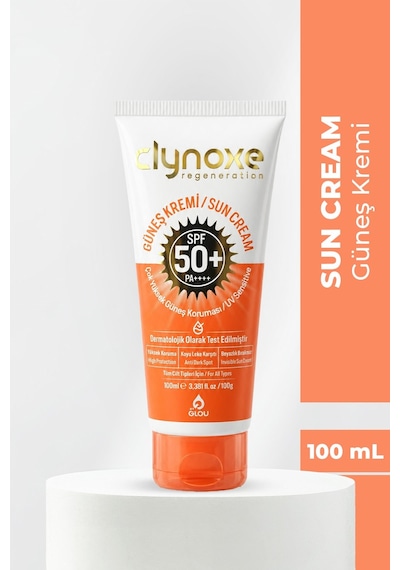 Clynoxe Çok Yüksek Korumalı Yaşlanma Karşıtı Güneş Kremi 100 Ml