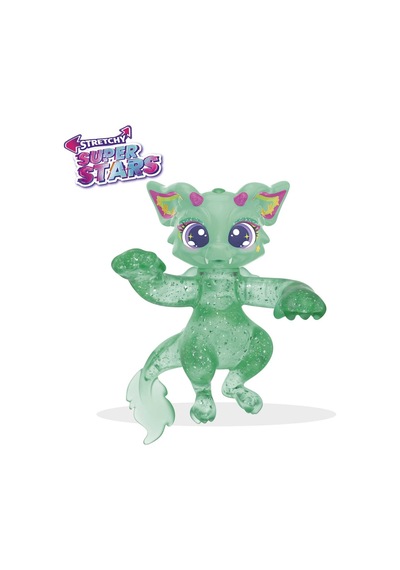 Superstars Flashy Green Drumylee Stretchy Figür