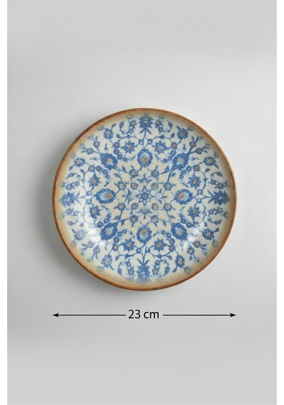 6'lı Venue Çukur Tabak 23cm Dijital Tiara-a Rinart Krem