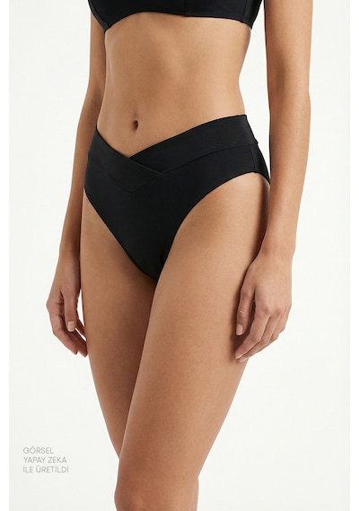 Penti Siyah V Slip Bikini Altı