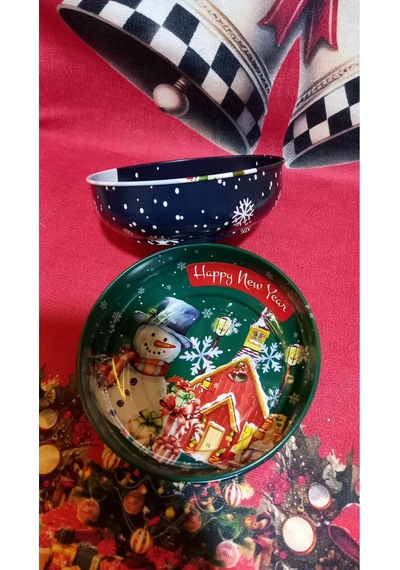Çerezlik Yeniyıl 12 Cm 3 Lü Set Çok Renkli