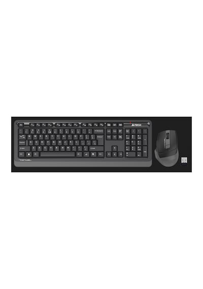 A4 Tech Fg1035, Gri, Fstyler, 2.4ghz Kablosuz, Türkçe Q, Klavye Mouse Set -