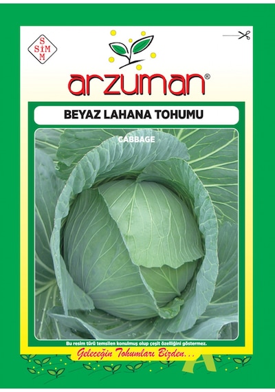 Arzuman Yalova Beyaz Lahana Tohumu 10 G