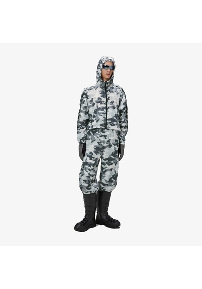 Rains Naha Kadın Gri-siyah Ceket