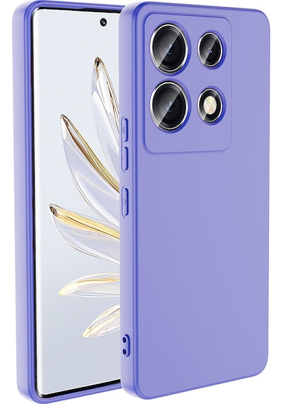 İnfinix Note 30 Vıp Kılıf İçi Kadife Lansman Kapak Lila