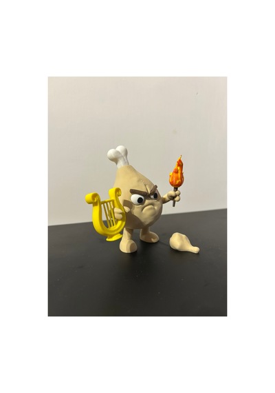 Apellone Di Pollopelle 10 Cm Figür