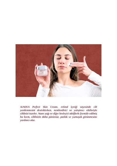 Niasinamid & Retinol & Hyaluronik Asit Içeren Yüz Kremi - Perfect Skin Cream