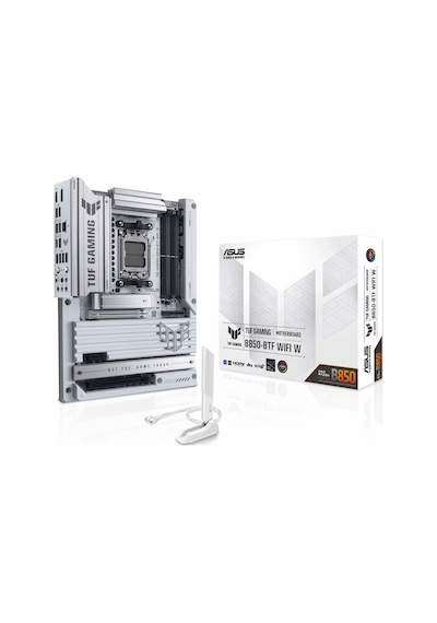 Asus Tuf Gaming B850-btf Wifi W Ddr5 8000mhz Oc M.2 Hdmı/dp/usb-c Pcıe 5.0 Am5 Atx Anakart