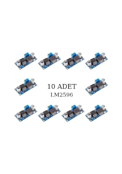 Lm2596 Ayarlanabilir Dc/Dc Voltaj Regülatörü ( 10 Adet )
