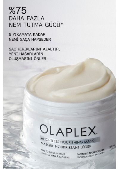 Weightless Nourishing Mask - İnce, Orta Telli Saçlar İçin Ağırlık Hissi Bırakmayan Besleyici Maske