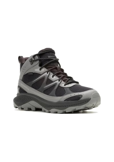 Merrell Tempo Exp Mıd Wp J038724 Black/charcoal Su Geçirmez Kadın Bot Siyah