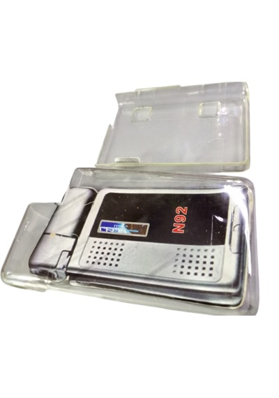 Nokia N92 Uyumlu Telefon Koruyucu Şeffaf Mika Kapak