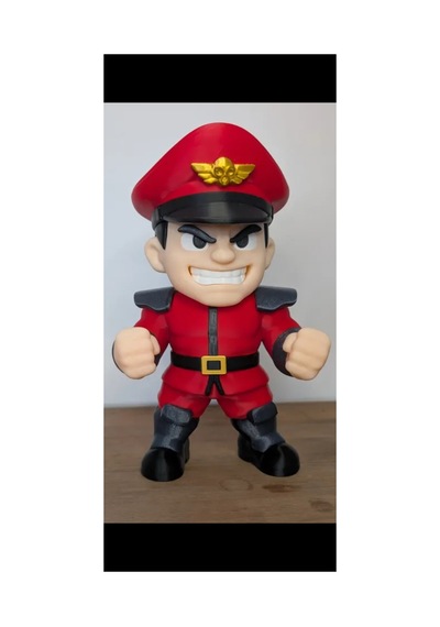 Street Fighter M Bison 20 Cm Figür