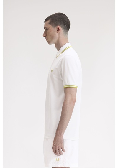 Fred Perry M2721 Tennis Erkek Polo Tişört Beyaz