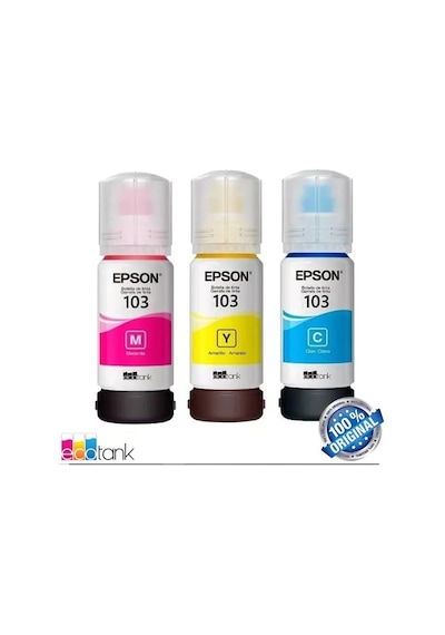 Epson 103 Mürekkep 4 Renk Takım (L3111/L3150/L3151/L3160)