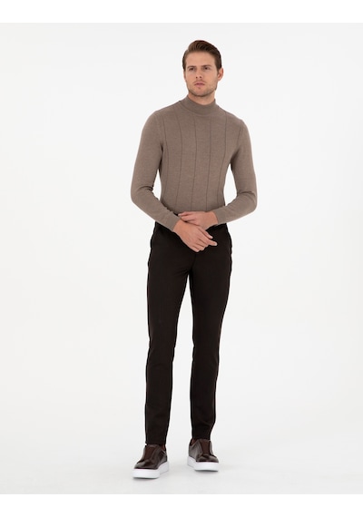 Pierre Cardin Erkek Kahverengi Pantolon Kanvas-chino 50299528-vr029 Kahverengi