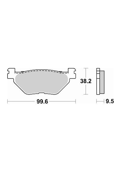 Yamaha Xv Pc 1700 Brakıng Arka Fren Balatası 2002 - 2007