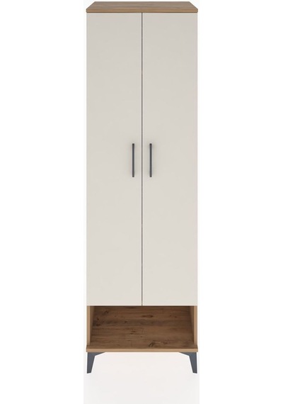 Hyperion Dolap 4 Raflı 2 Kapaklı 60x44x195 Çam-aytaşı Çam