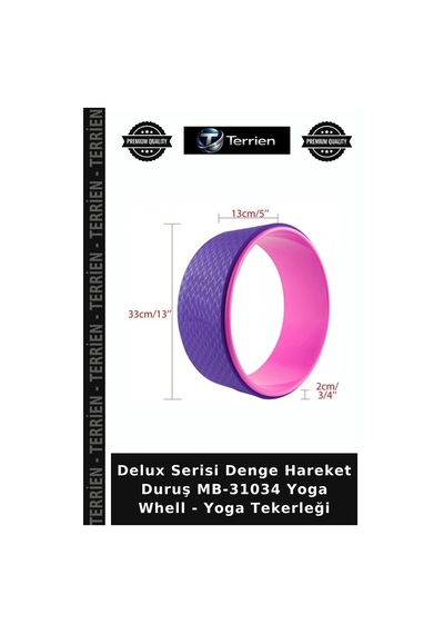 Premium Mb-31034 Yoga Whell - Yoga Tekerleği Esneme Seans