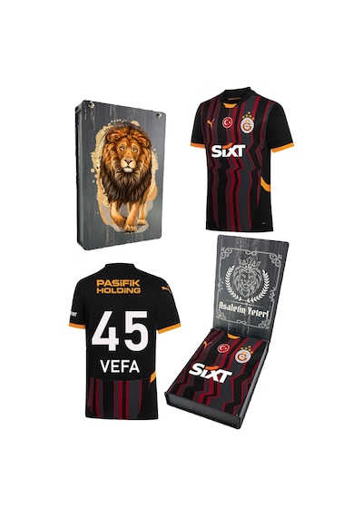 Gsstore Galatasaray Lisanslı 2024/25 Alternatif Siyah Forma Siyah