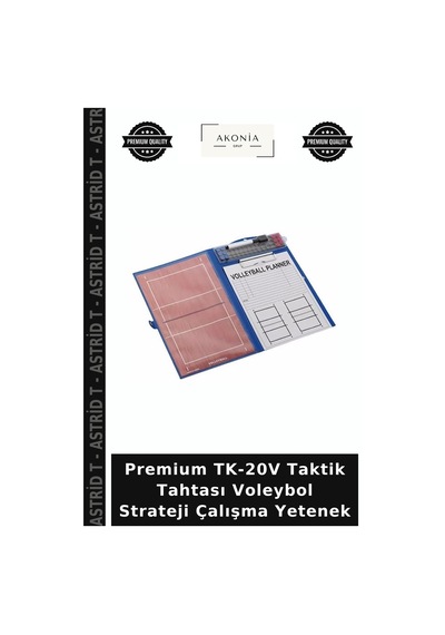 Premium Tk-20v Taktik Tahtası Voleybol Strateji Çalışma Yetenek