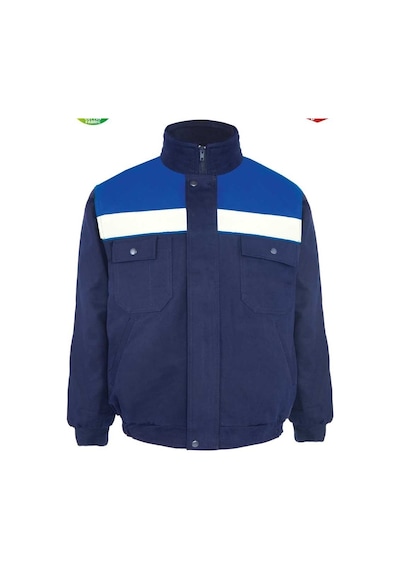 İş Takımı 7/7 Gabardin %100 Pamuk Kapitoneli Reflektörlü Lacivert