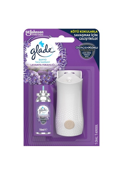 Glade Banyo Oto Sprey Koku Lavanta 10 Ml - Ferahlatıcı Hava Tazeleyici Tarı Ferah