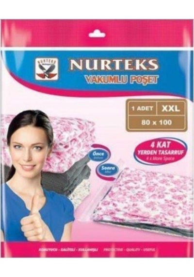 Vakumlu Hurç Xxl 80x100 Cm Plastik 80 X 101 Beyaz Tr Diğer