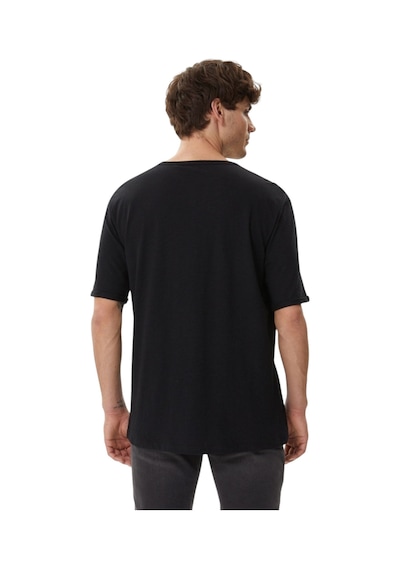 Lee Cooper Thomas Erkek O Yaka T-shirt 242041 SIYAH