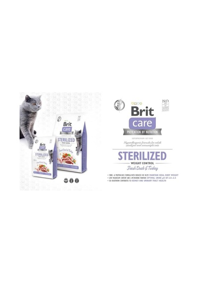 Tr Care Weight Control, Kilo Kontrolü İhtiyacı Olan Kısırlaştırılmış Kediler İçin, Tahılsız, Hipoalerjenik