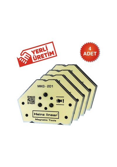 Kaynak için Manyetik Gönye 5+4 Açılı Kaynak Tutucu N11.44