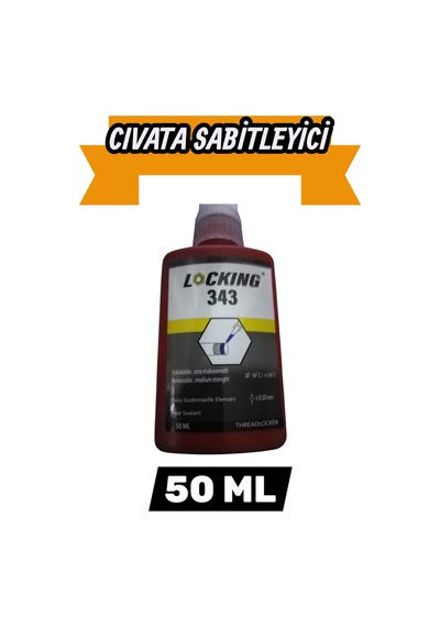 Locking Civata Sabitleyici 343 Cıvata 50 Ml