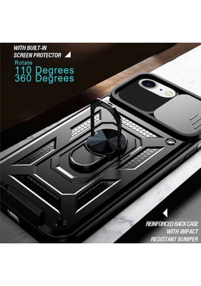 Apple Uyumlu iPhone 13 Pro Max Kilif Silikon Kamera Sürgülü Korumali 528355646