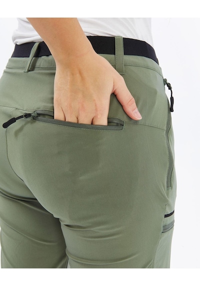 Mapamyumco Quick Dry Kadın Trekking Pantolon-yeşil Yeşil