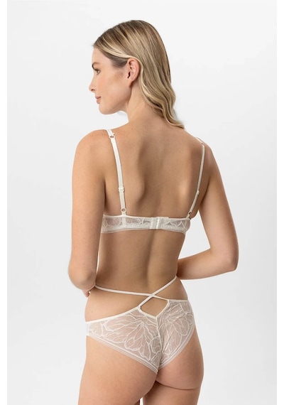 Pierre Cardin Dantelli Soft Push Up Sütyen Takım Ekru